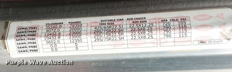 image for item EV4064 2012 Peterbilt 365 crane truck