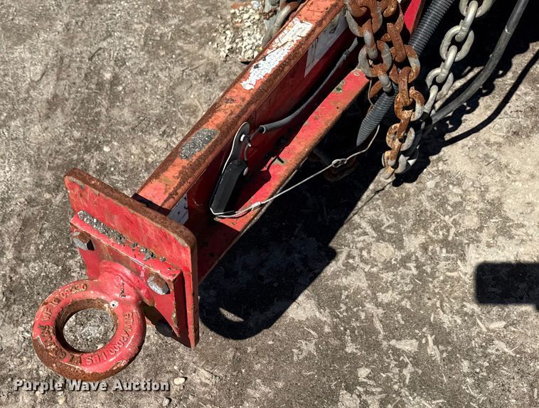 image for item EV4082 2017 Falcon 6T Dump 2 Burner pothole patcher