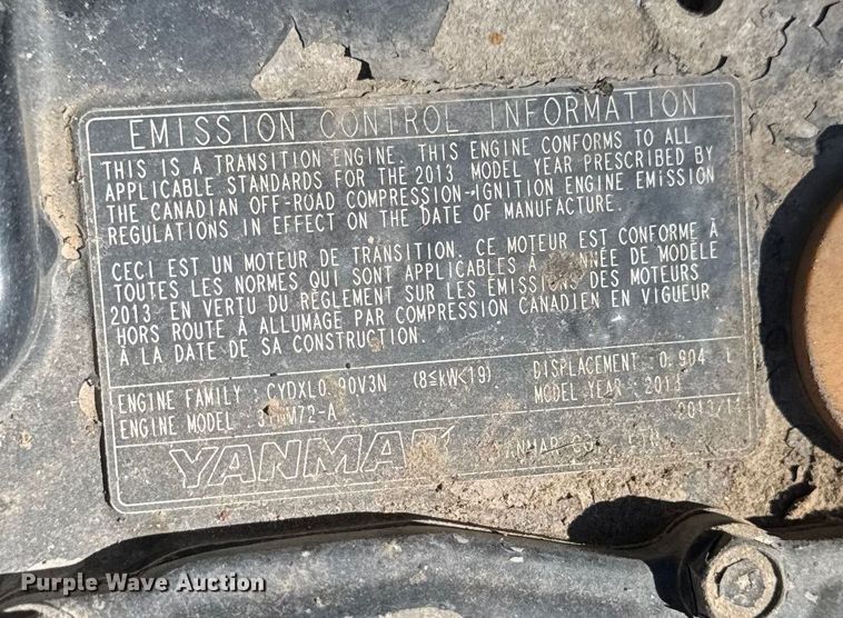 image for item EV4084 2015 Bobcat 3650 utility vehicle