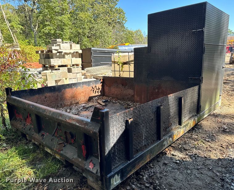 image for item EV4089 Hook lift utility bed