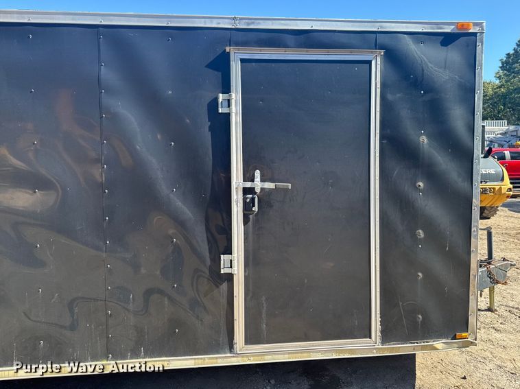 image for item EV4090 2016 Quality cargo 8.5x34TA3 enclosed cargo trailer