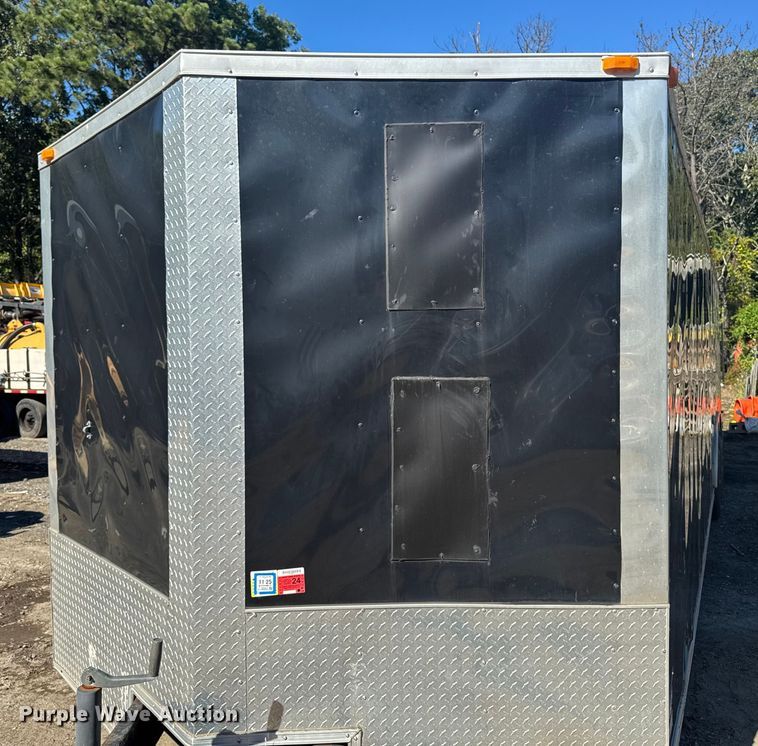 image for item EV4090 2016 Quality cargo 8.5x34TA3 enclosed cargo trailer