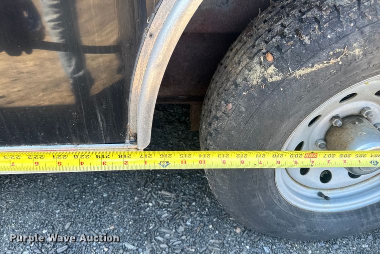 image for item EV4090 2016 Quality cargo 8.5x34TA3 enclosed cargo trailer