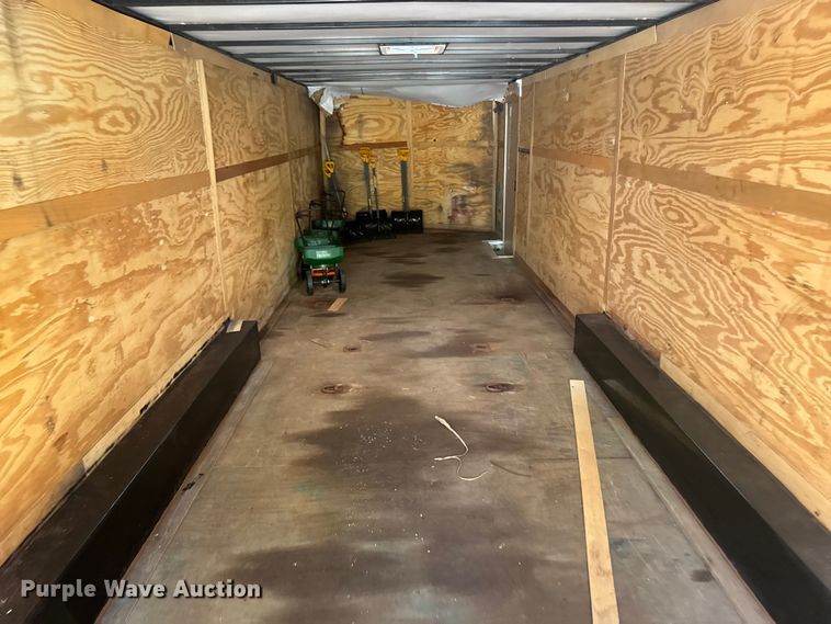 image for item EV4090 2016 Quality cargo 8.5x34TA3 enclosed cargo trailer