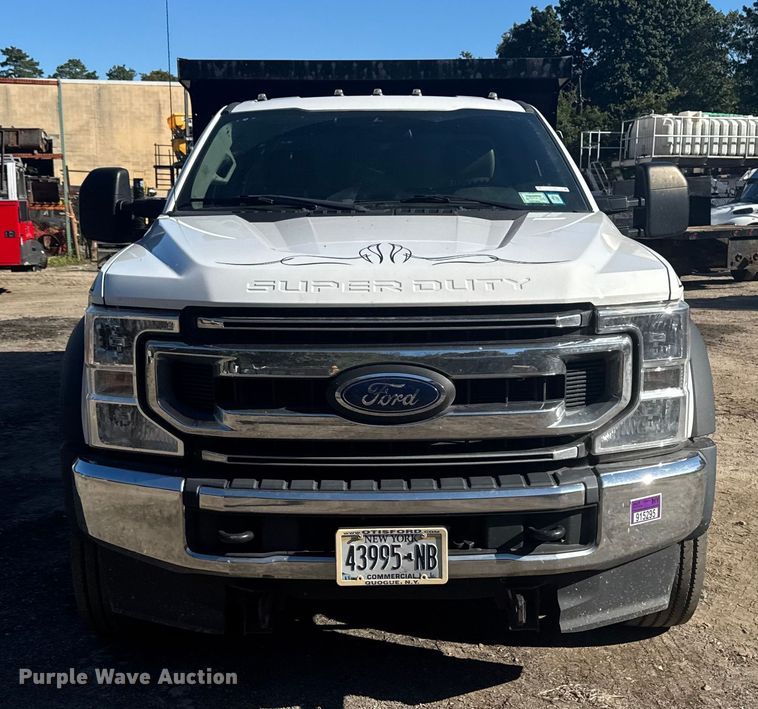 image for item EV4093 2021 Ford F600 dump truck