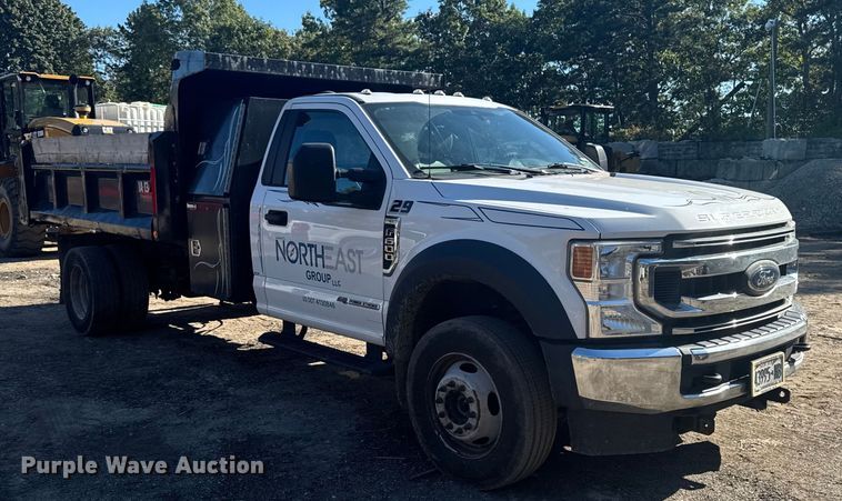 image for item EV4093 2021 Ford F600 dump truck
