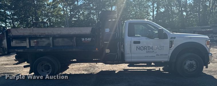 image for item EV4093 2021 Ford F600 dump truck