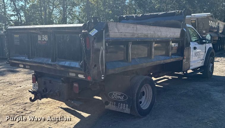 image for item EV4093 2021 Ford F600 dump truck