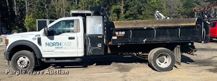 image for item EV4093 2021 Ford F600 dump truck