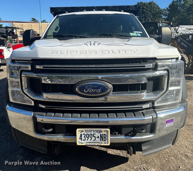 image for item EV4093 2021 Ford F600 dump truck