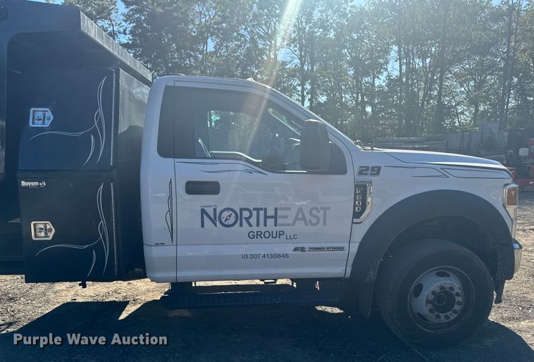 image for item EV4093 2021 Ford F600 dump truck