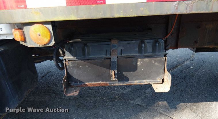 image for item EV4095 2004 International 4300 flatbed truck with crash attenuator