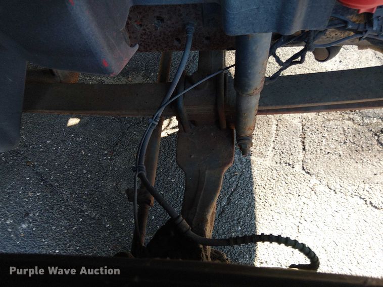 image for item EV4095 2004 International 4300 flatbed truck with crash attenuator