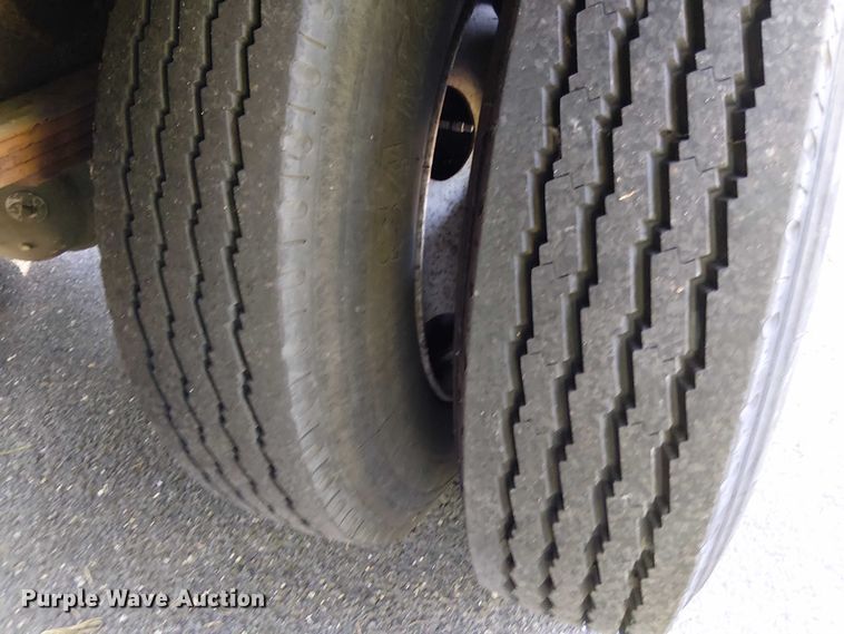 image for item EV4095 2004 International 4300 flatbed truck with crash attenuator