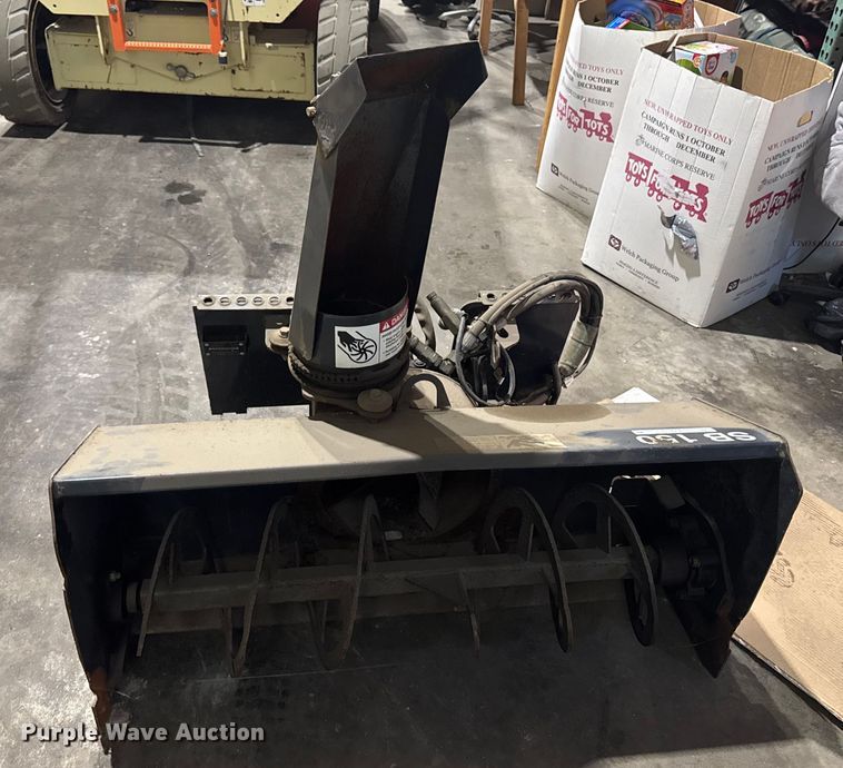 image for item EV4112 Bobcat SB150 skid steer snow blower