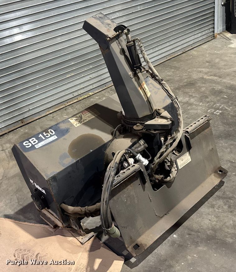 image for item EV4112 Bobcat SB150 skid steer snow blower