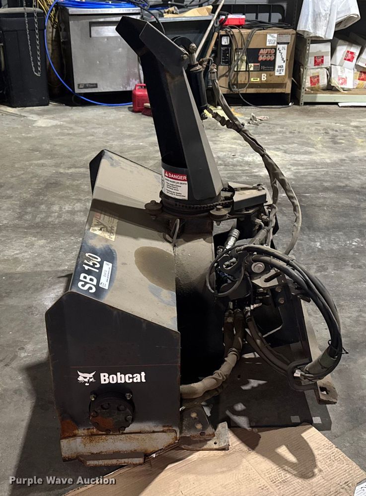 image for item EV4112 Bobcat SB150 skid steer snow blower