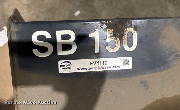 image for item EV4112 Bobcat SB150 skid steer snow blower