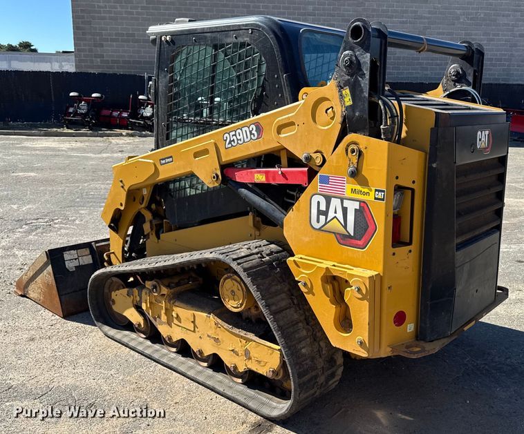 image for item EV4113 2020 Caterpillar 259D3 tracked skid steer loader