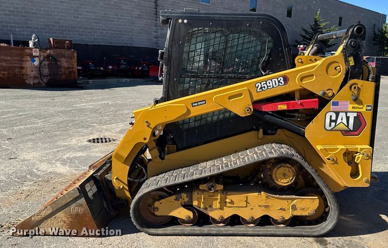 image for item EV4113 2020 Caterpillar 259D3 tracked skid steer loader