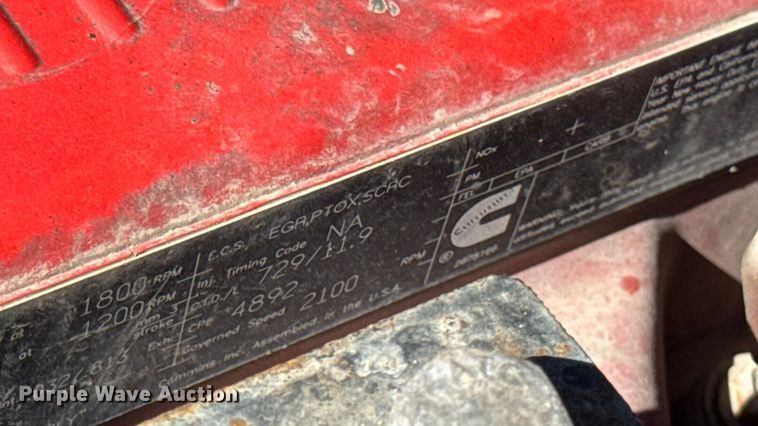 image for item EV4114 2019 Peterbilt 567 dump truck