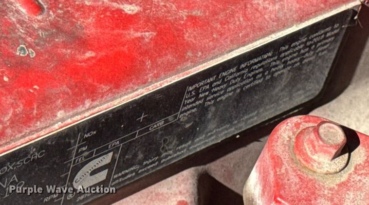 image for item EV4114 2019 Peterbilt 567 dump truck