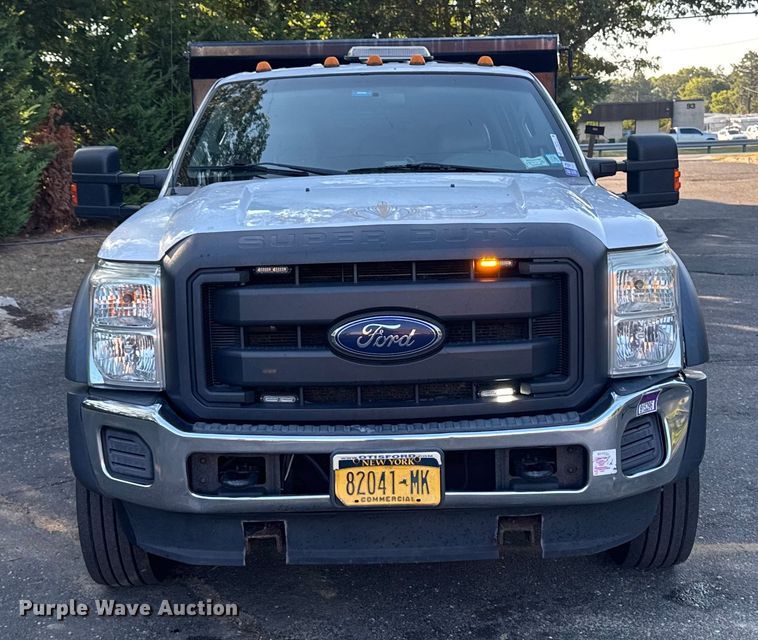 image for item EV4116 2016 Ford F550 Crew Cab dump truck