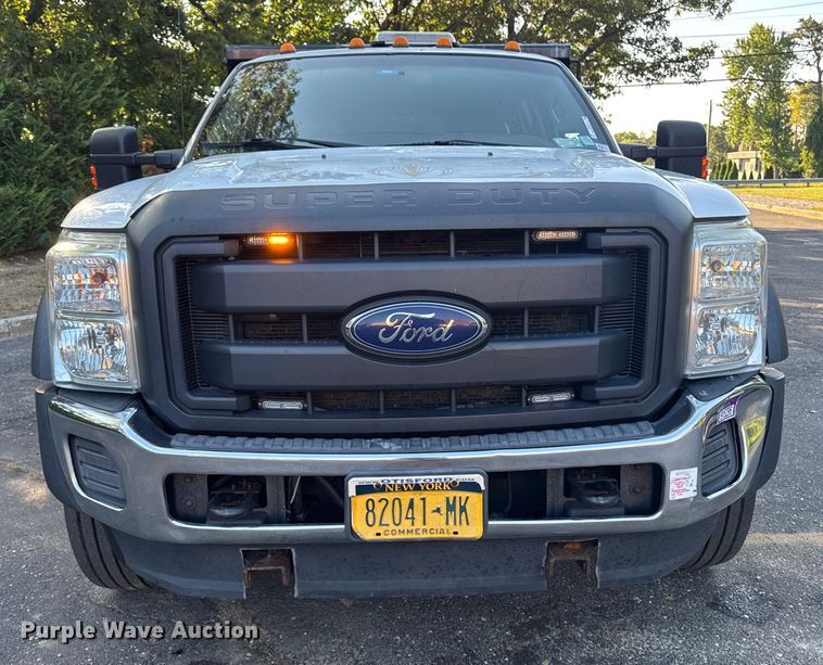 image for item EV4116 2016 Ford F550 Crew Cab dump truck