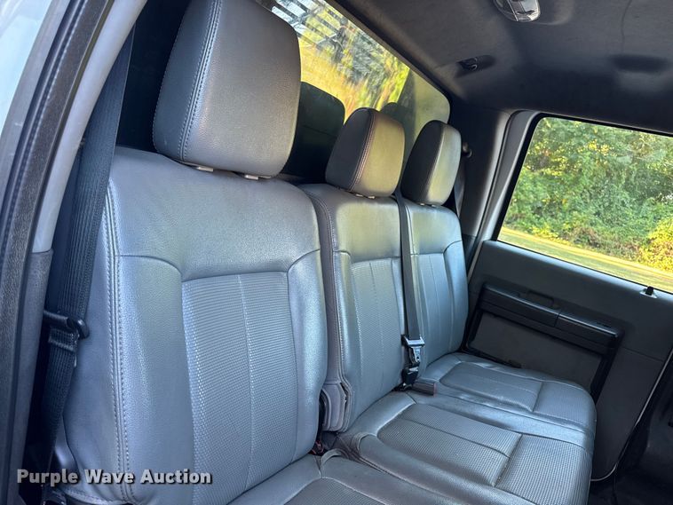 image for item EV4116 2016 Ford F550 Crew Cab dump truck