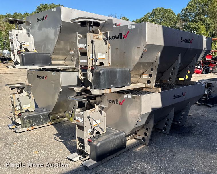 image for item EV4123 (2) SnowEx Helixx SS Hopper spreaders