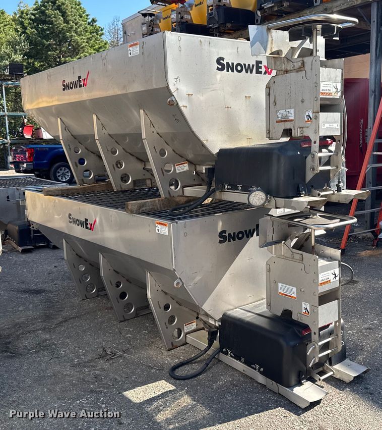 image for item EV4123 (2) SnowEx Helixx SS Hopper spreaders