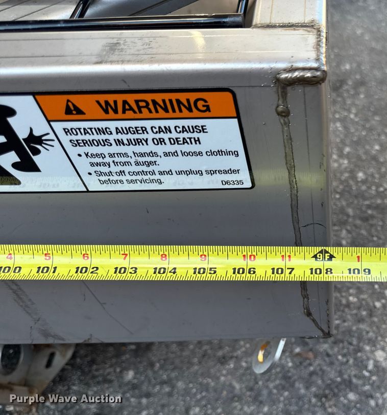 image for item EV4123 (2) SnowEx Helixx SS Hopper spreaders