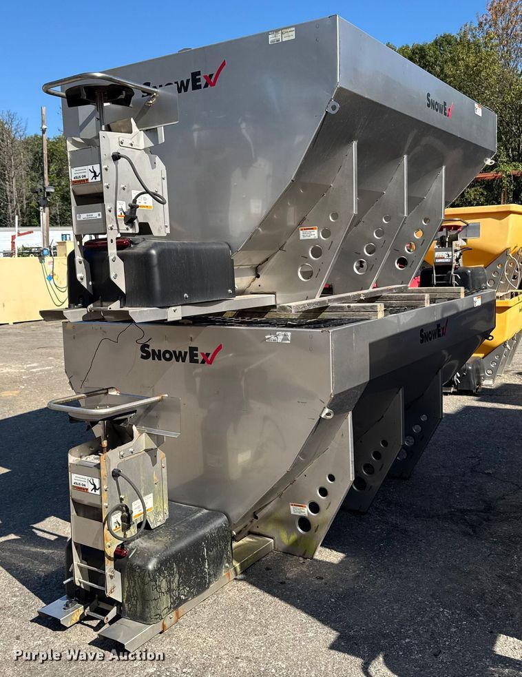 image for item EV4124 (2) SnowEx Helixx SS Hopper spreaders