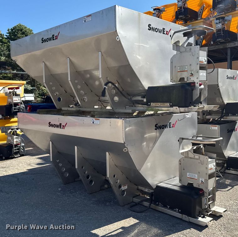 image for item EV4124 (2) SnowEx Helixx SS Hopper spreaders