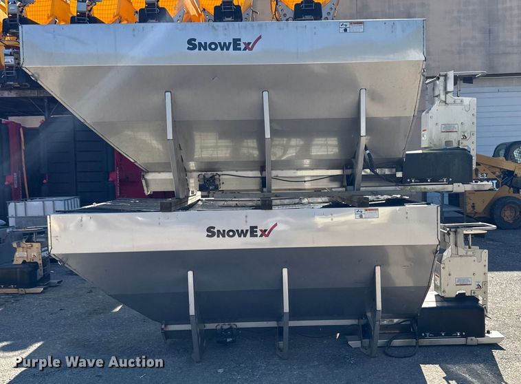 image for item EV4124 (2) SnowEx Helixx SS Hopper spreaders