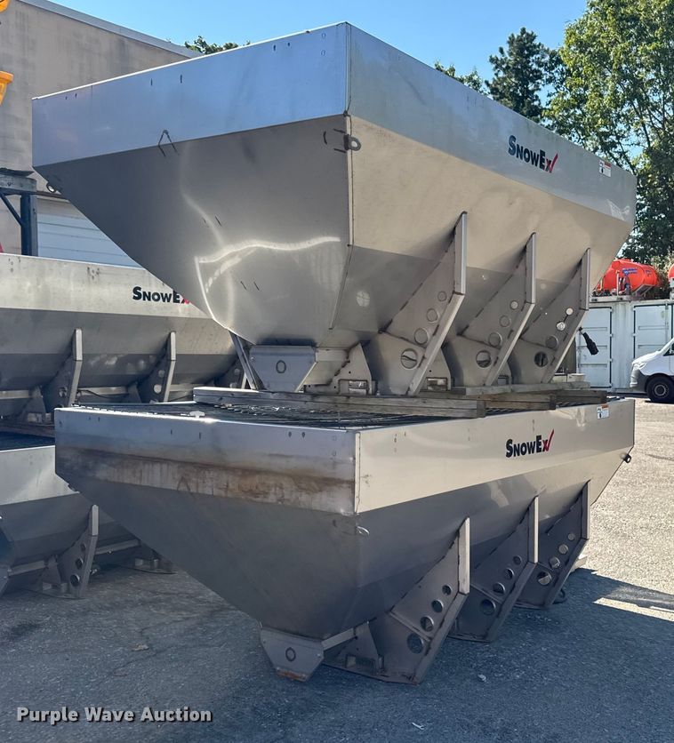 image for item EV4124 (2) SnowEx Helixx SS Hopper spreaders