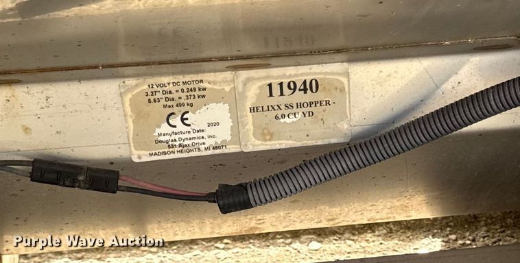 image for item EV4124 (2) SnowEx Helixx SS Hopper spreaders