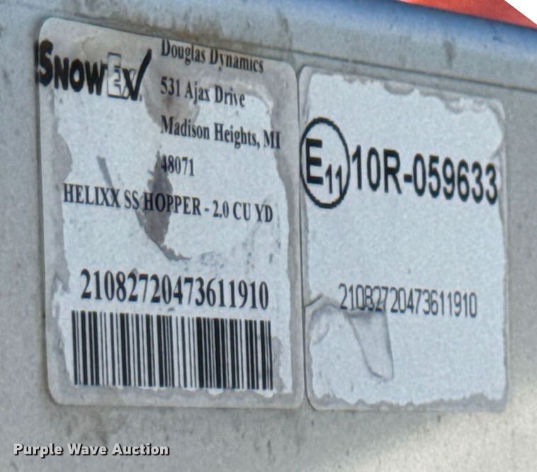 image for item EV4127 (2) SnowEx Helixx SS spreaders