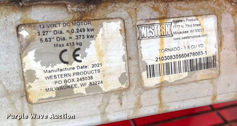 image for item EV4128 (4) Western Tornado spreaders