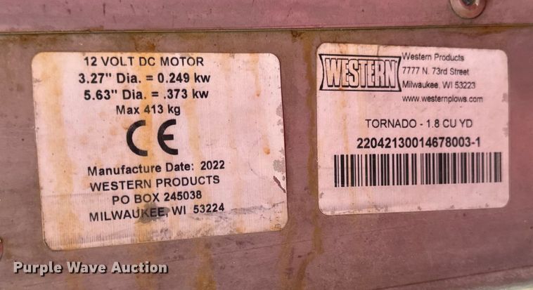 image for item EV4128 (4) Western Tornado spreaders