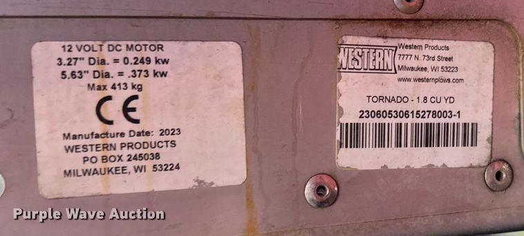 image for item EV4129 (4) Western Tornado spreaders