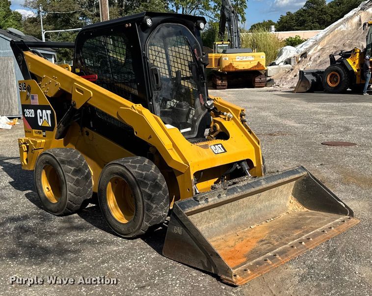 MINI CARGADOR SOBRE RUEDAS 2019 CATERPILLAR 262D