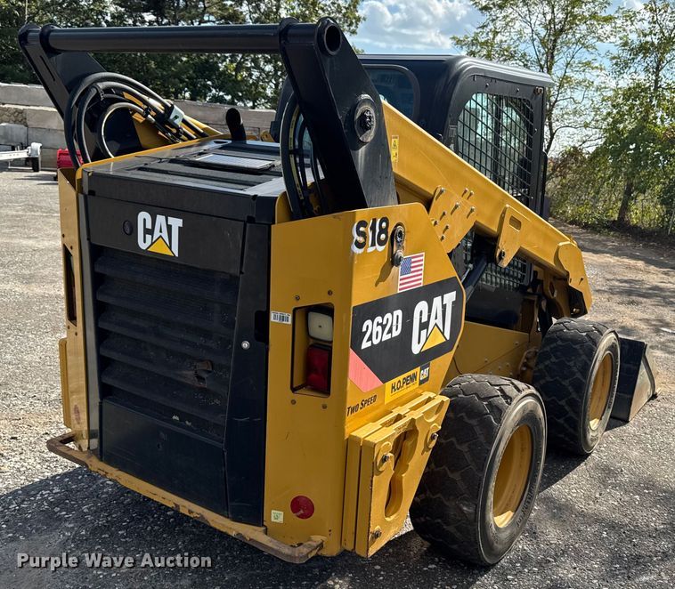 MINI CARGADOR SOBRE RUEDAS 2019 CATERPILLAR 262D