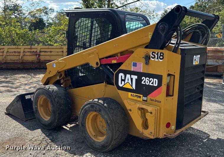 image for item EV4135 2019 Caterpillar 262D skid steer loader