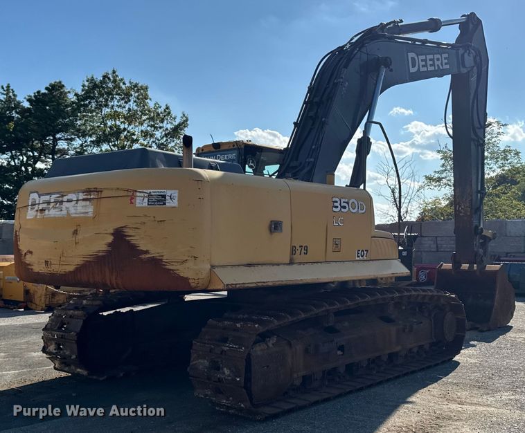 EXCAVADORA 2007 JOHN DEERE 350DLC