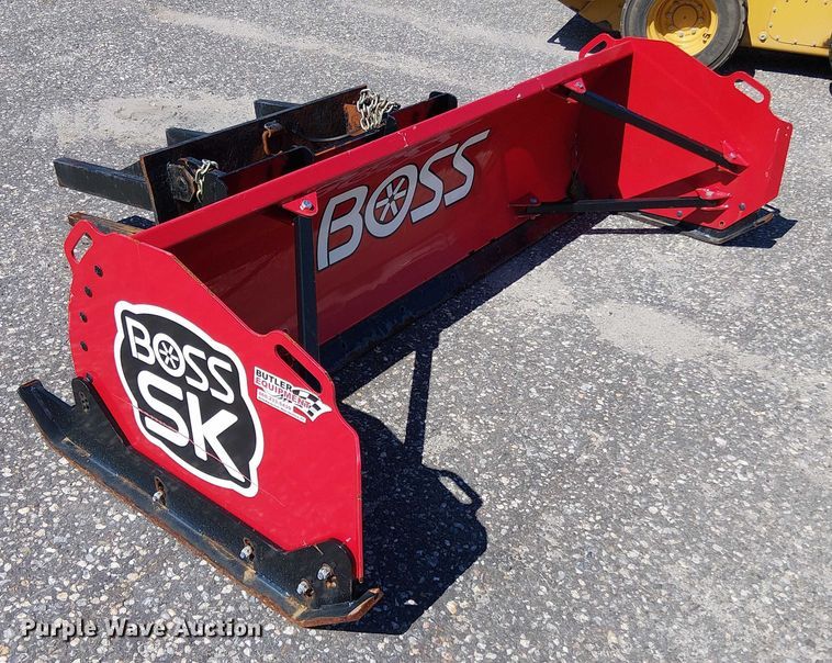 image for item EV4138 Boss trip edge box plow skid steer snow pusher