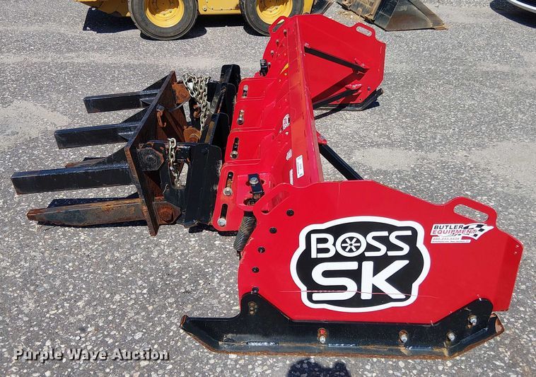 image for item EV4138 Boss trip edge box plow skid steer snow pusher