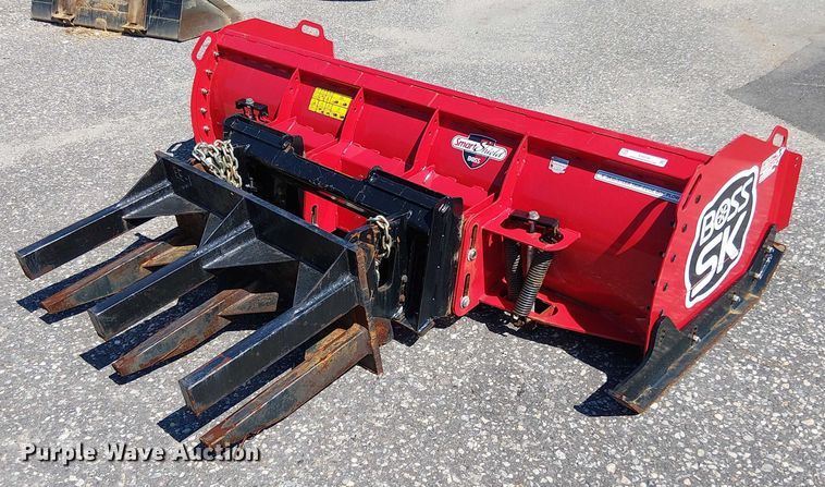 image for item EV4138 Boss trip edge box plow skid steer snow pusher