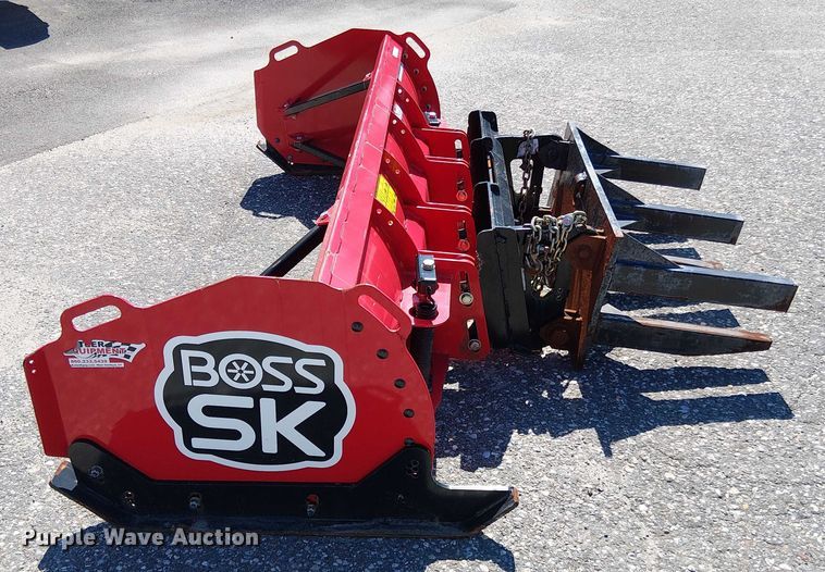 image for item EV4138 Boss trip edge box plow skid steer snow pusher