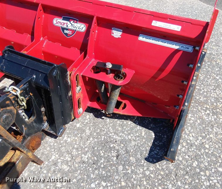 image for item EV4138 Boss trip edge box plow skid steer snow pusher